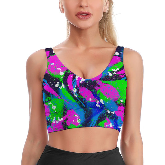 Saved By The Rave Crop Top - Garden Of EDM