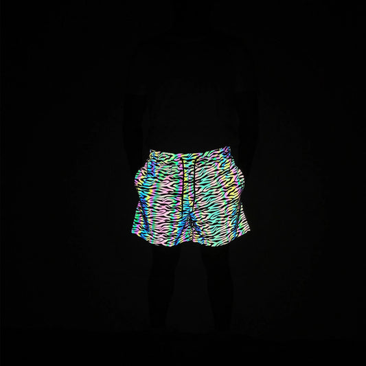 Tiger Reflective Shorts - Garden Of EDM