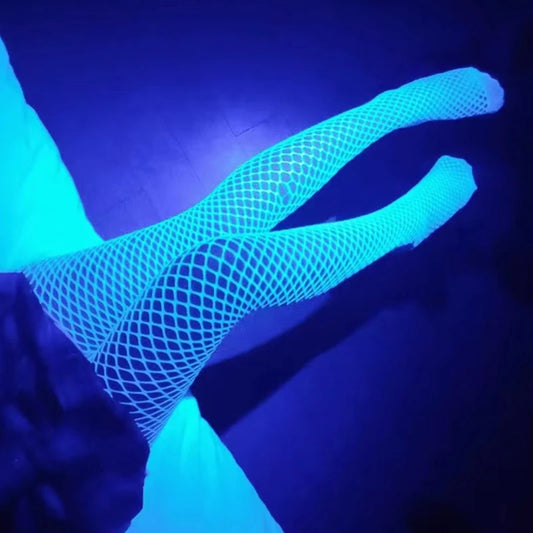 Glow in the Dark Fishnets - Garden Of EDM